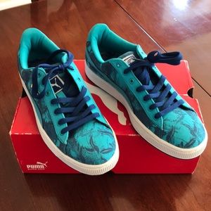Puma Basket Classic Wildfire Blue-limoges -team